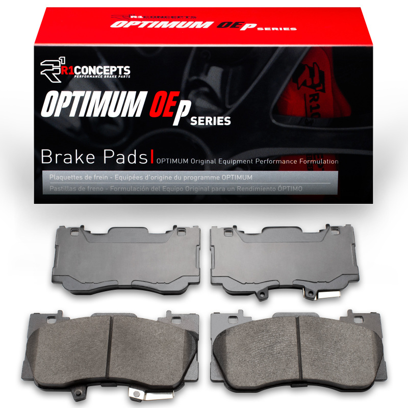 Ford Mustang Brake Pads - Front - R1 Concepts - R1 Optimum OE - `15-`23